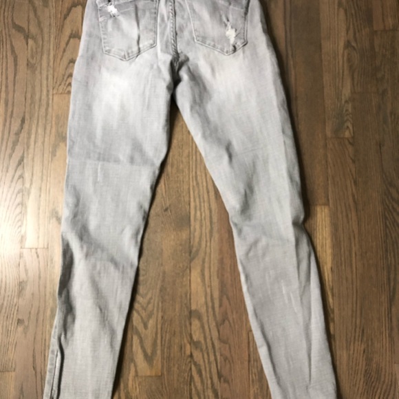 Banjara distressed gray skinny jeans - Picture 1 of 2